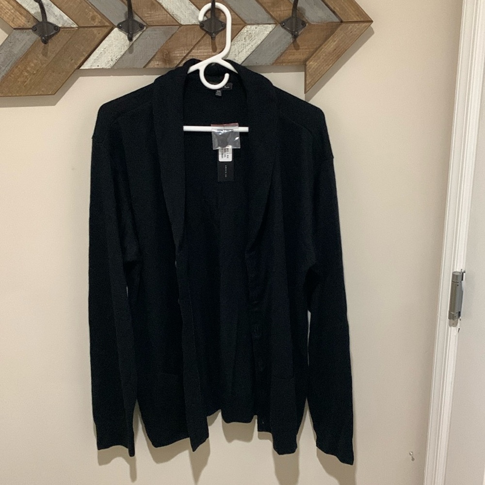 Men’s Black Cardigan
